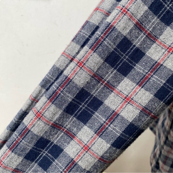 J Crew Flannel Plaid Slim Fit Button Up Shirt - Picture 5 of 14